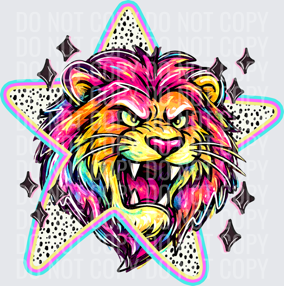 KayndiDesigns 05.26 Doodle Star Lion