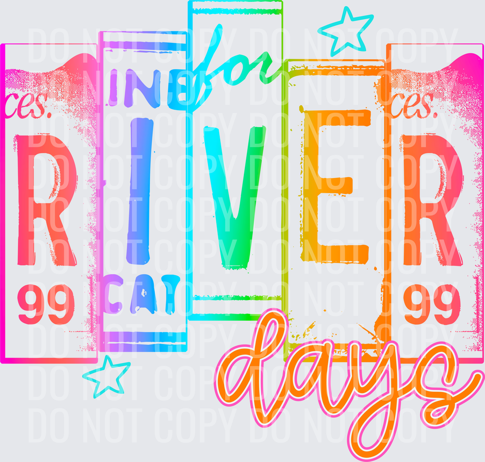 RIVER DAYS LICENSE