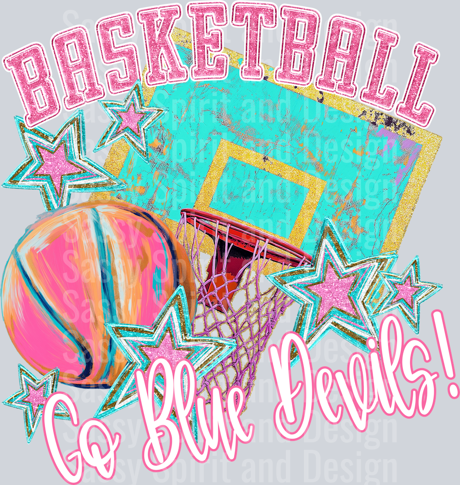 BRIGHT BASKETBALL GO BLUE DEVILS