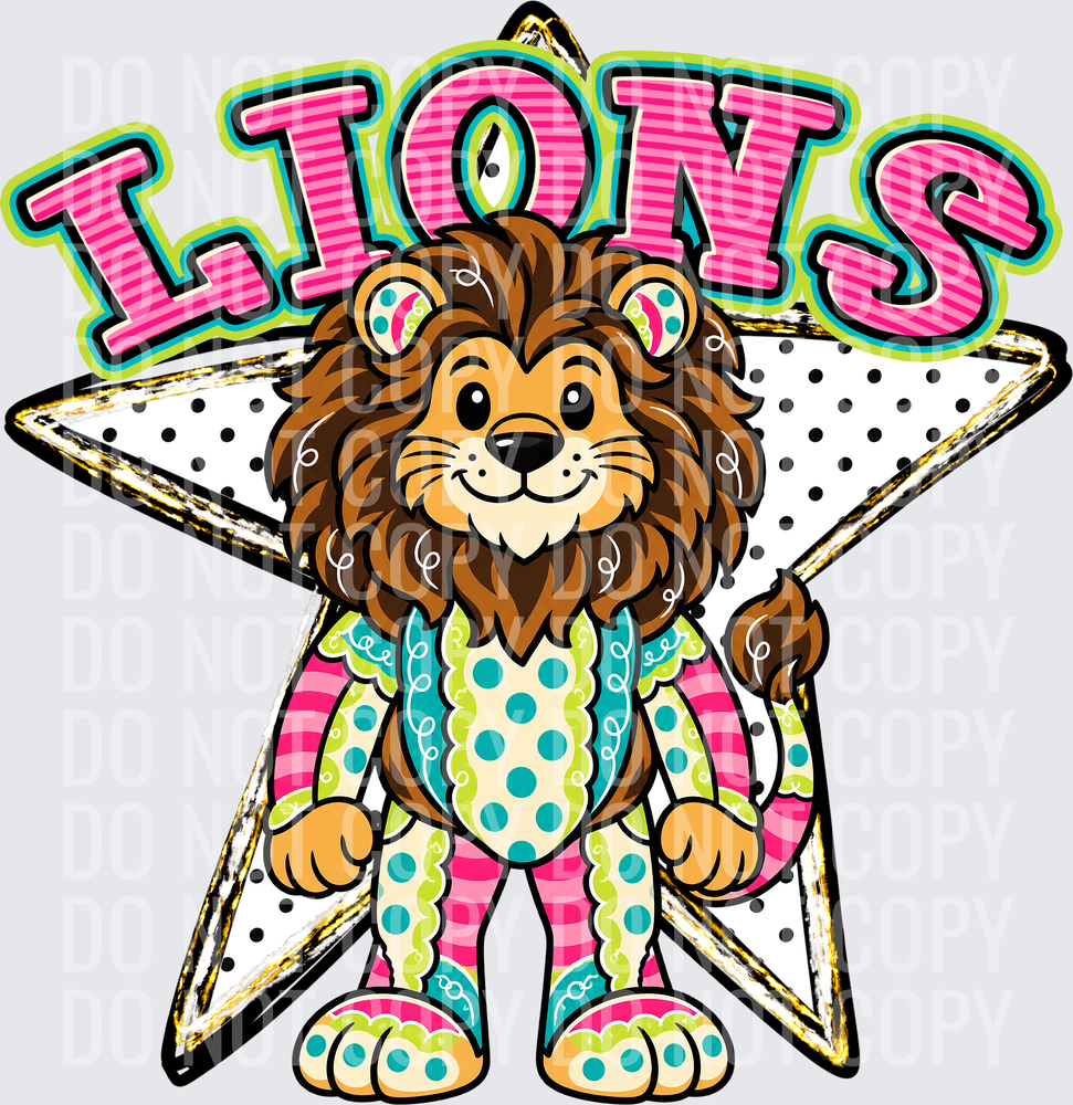 KayndiDesigns 10.26 Pattern Parade Star Lions 2