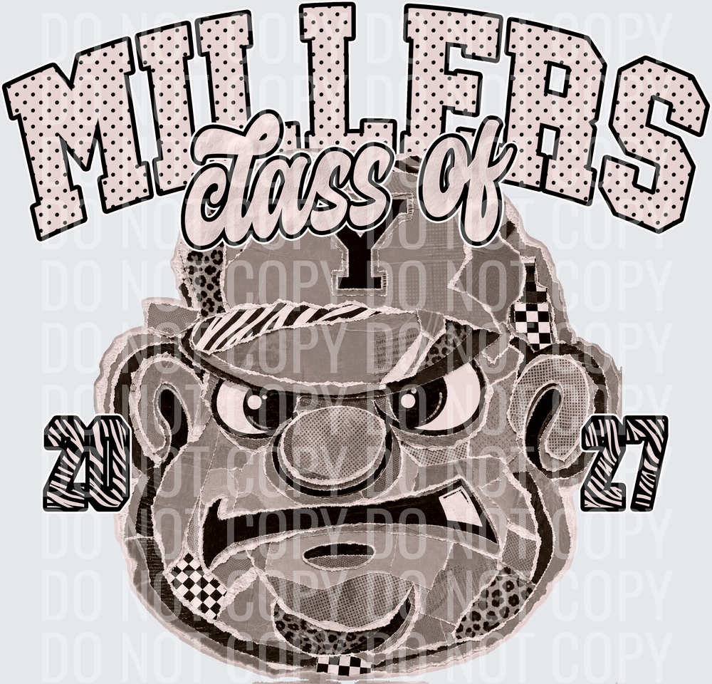 KayndiDesigns 10.26 Class of 2027 Neutral Millers