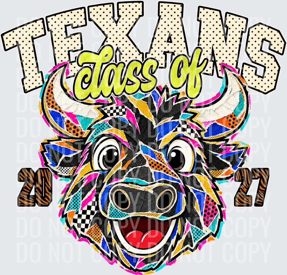 KayndiDesigns 10.26 Class of 2027 Bright Texans 2