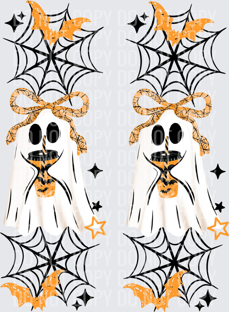 Bat Coffee Ghostie Black Sleeves