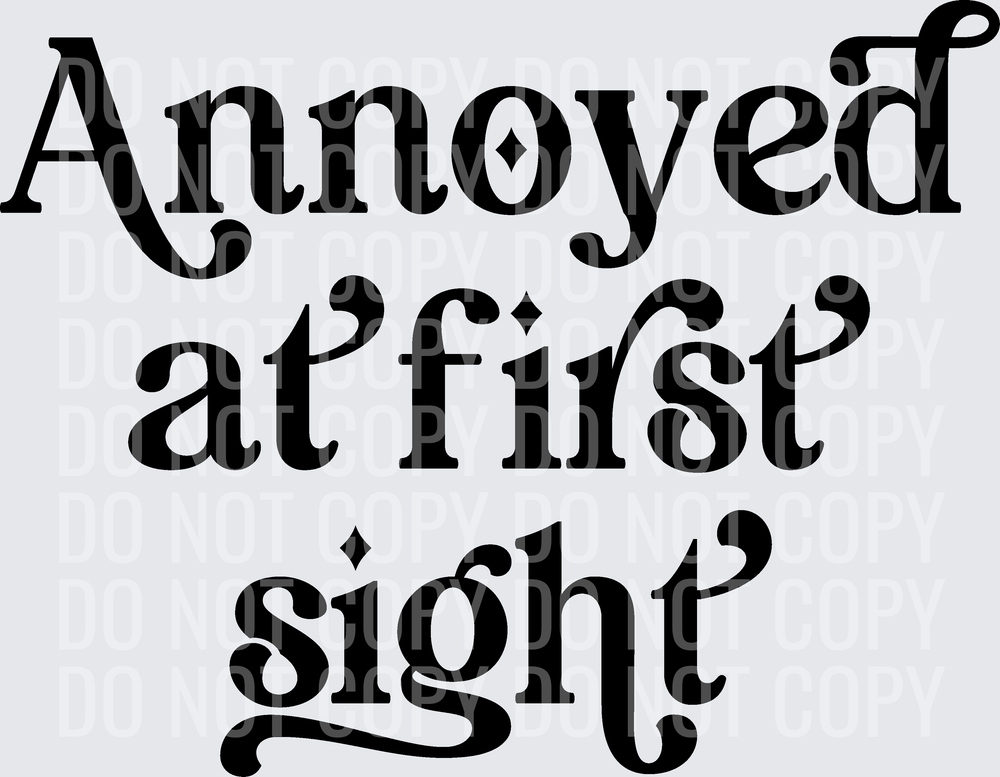 AnnoyedAtFirstSight