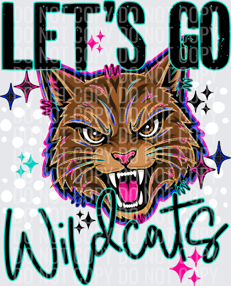 LETS GO MASCOTS WILDCATS
