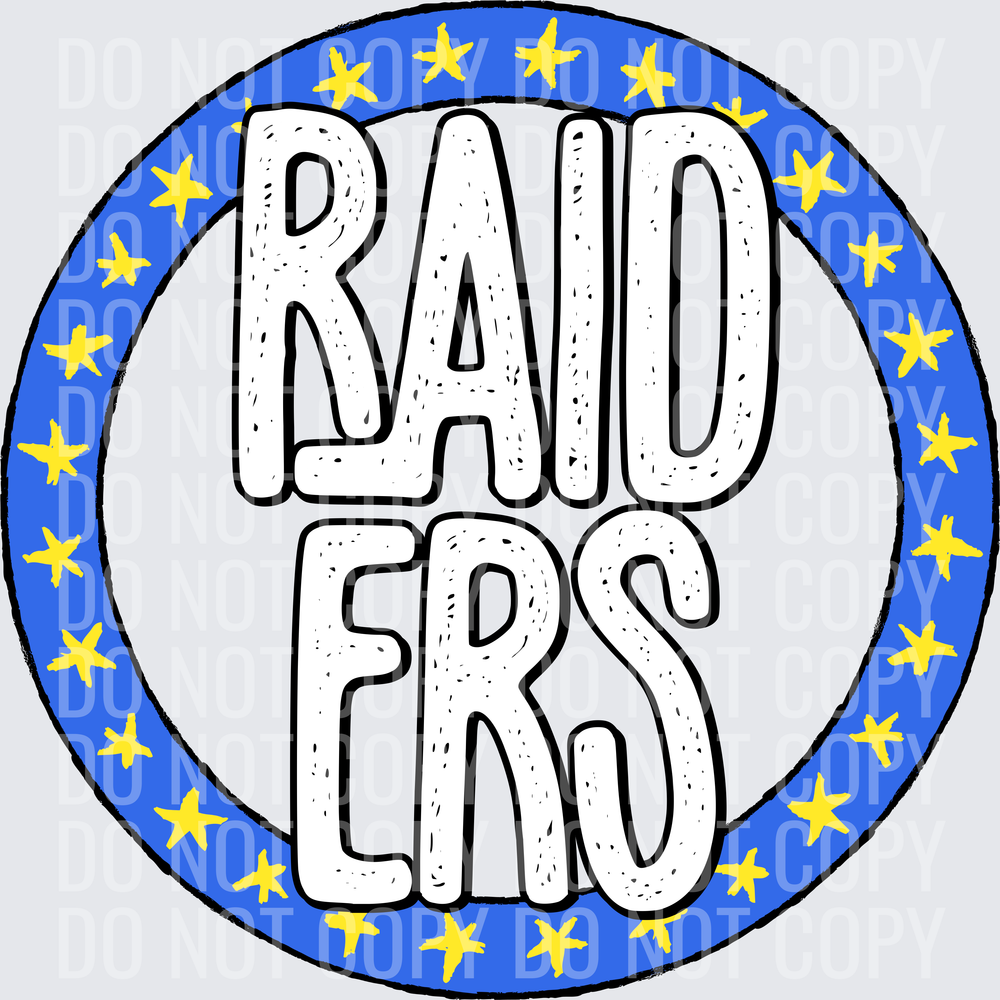 RaidersStarCircleRoyalYellow