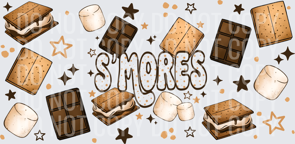 Smores 16oz Glass Wrap