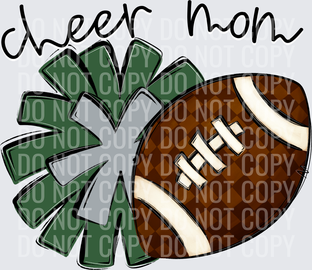 Cheer Mom - CC0926-0022 - Hunter-Grey