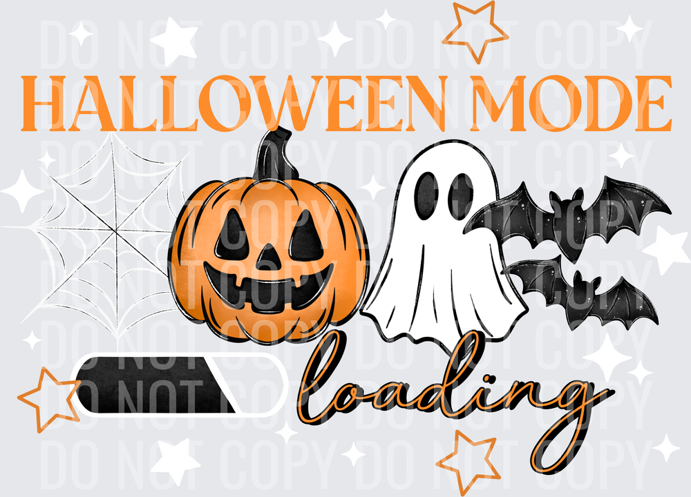 Halloween mode loading