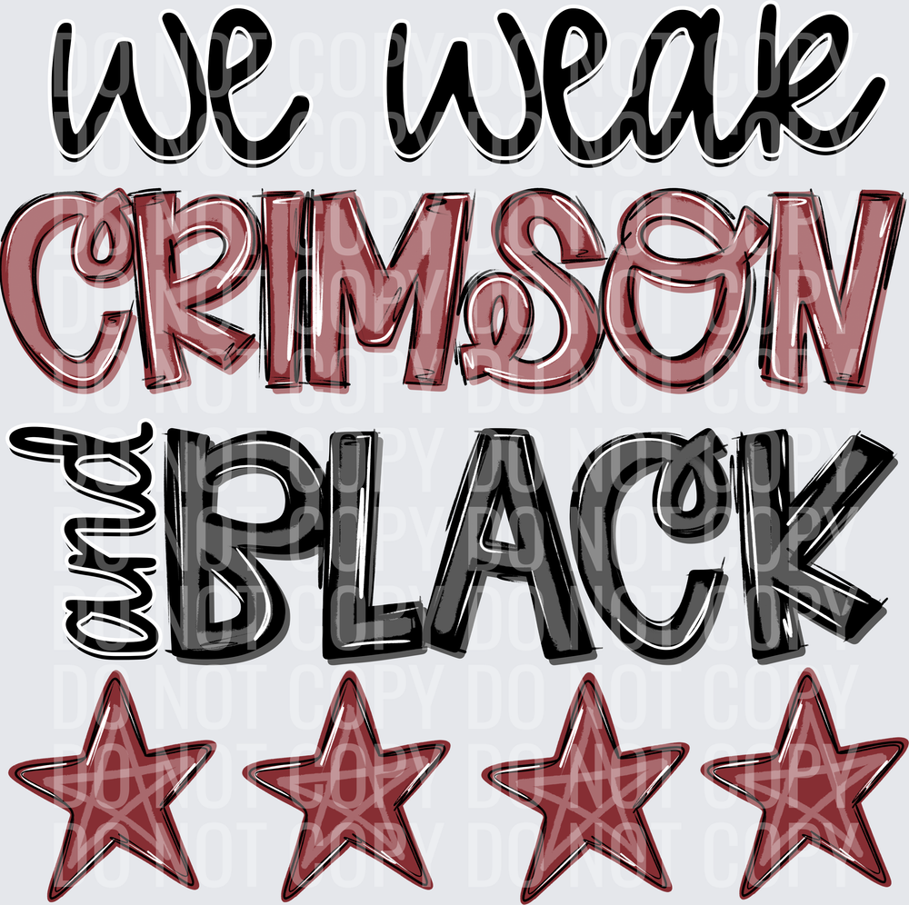 crimson and black_