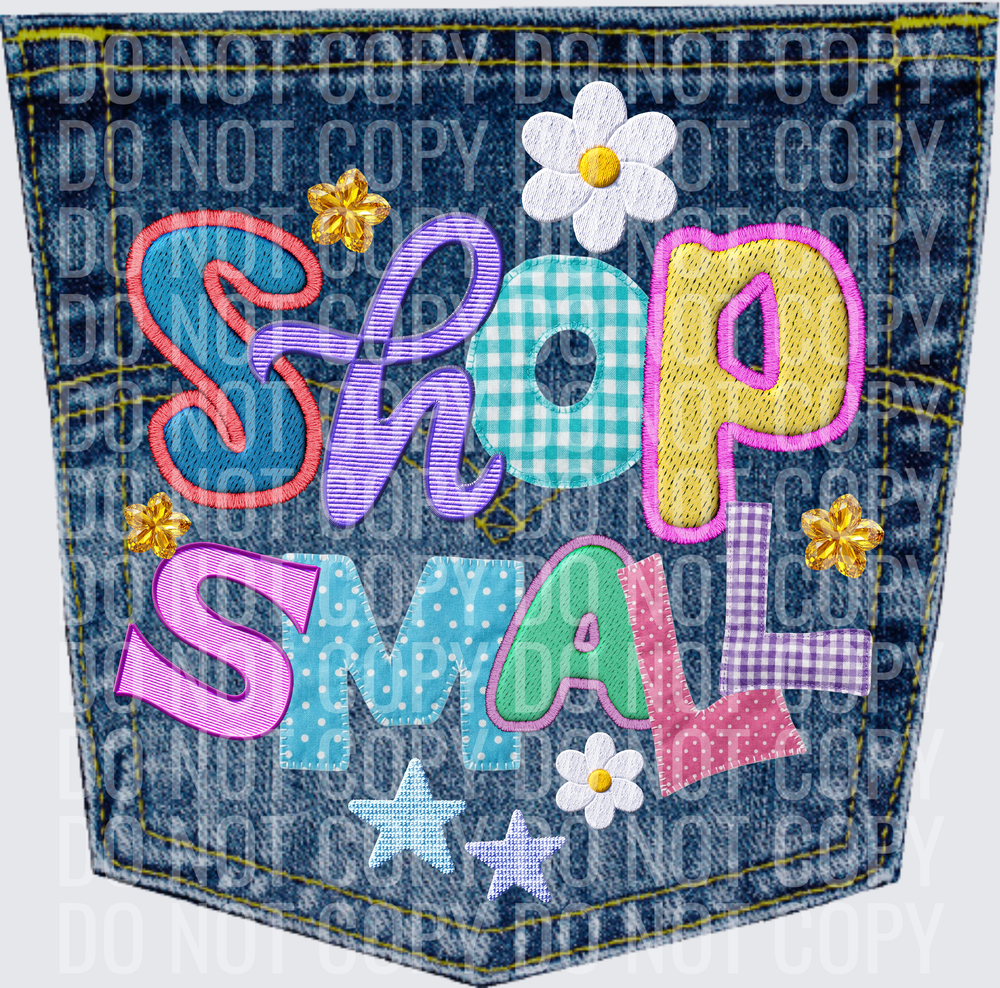 SHOP SMALL DENIM POCKET