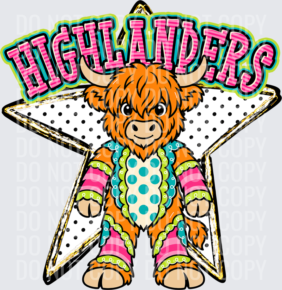 KayndiDesigns 10.26 Pattern Parade Star Highlanders