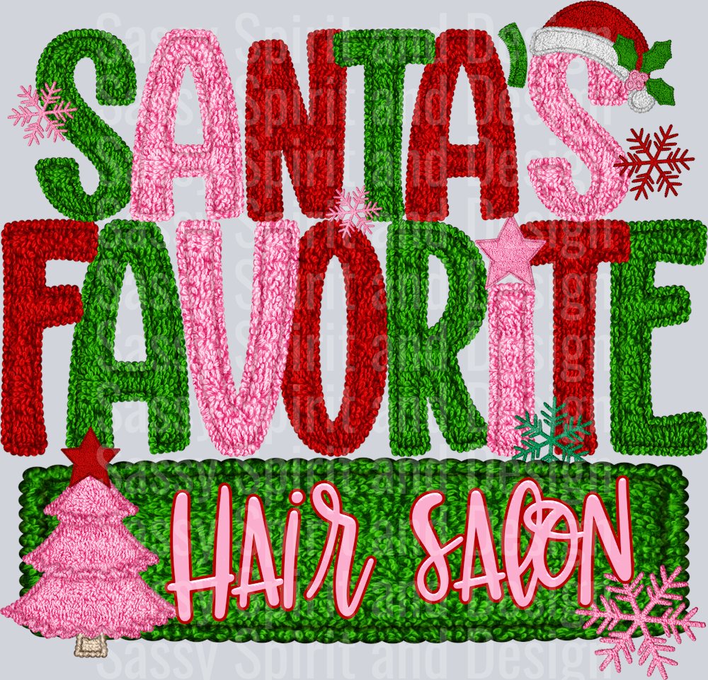 SANTAS FAVORITE HAIR SALON