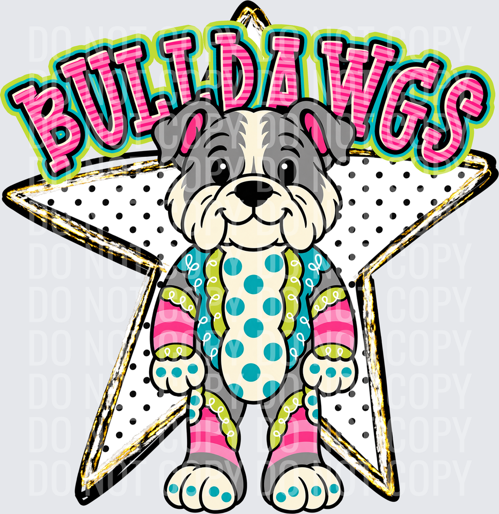 KayndiDesigns 10.26 Pattern Parade Star Bulldawgs 6