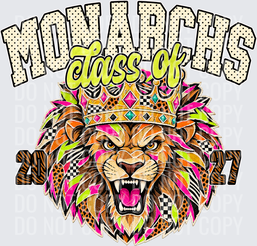 KayndiDesigns 10.26 Class of 2027 Bright Monarchs 3