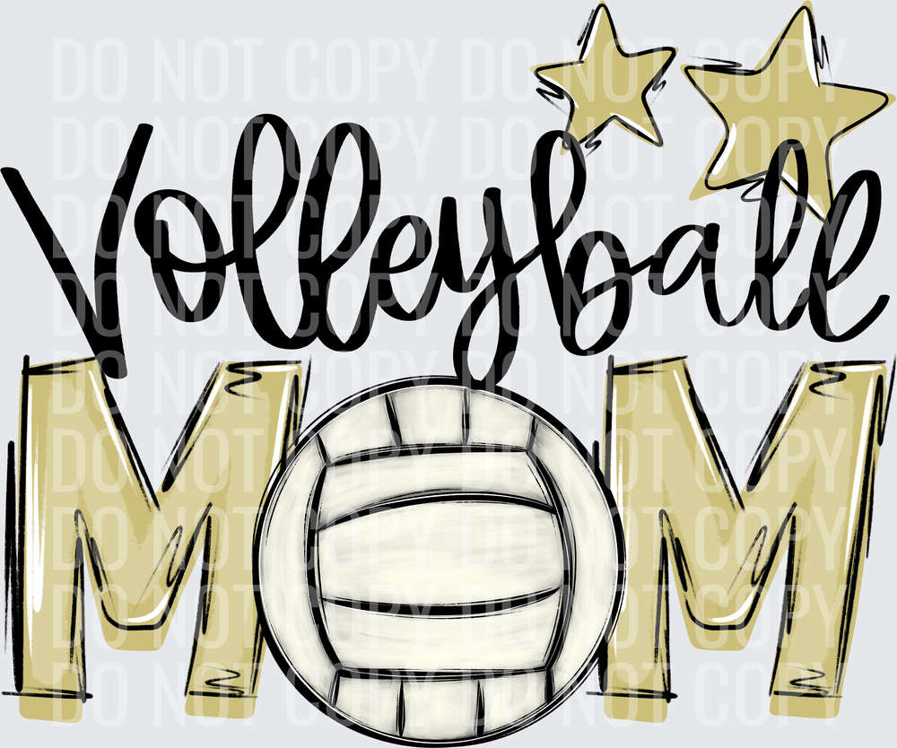 light gold volleyball
