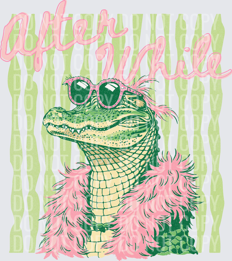 After-While-Later-Gator-Preppy-Girl-Alligator-Summer-Distressed