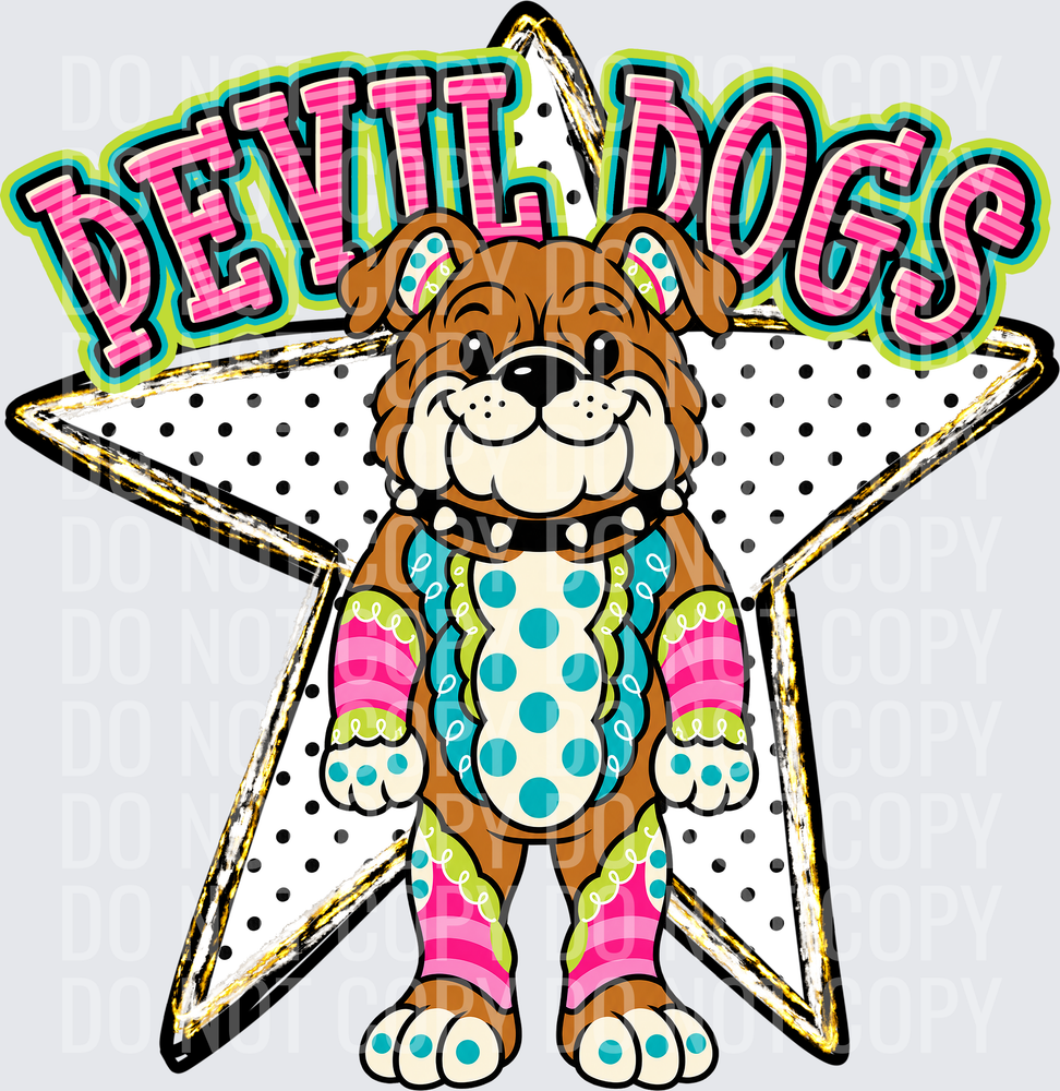 KayndiDesigns 10.26 Pattern Parade Star Devil Dogs 3