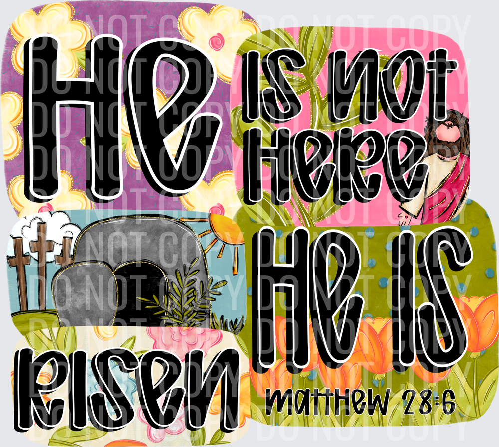 He Is Not Here