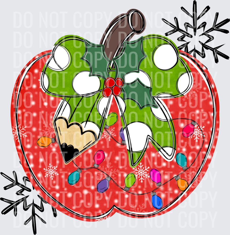 christmas apple