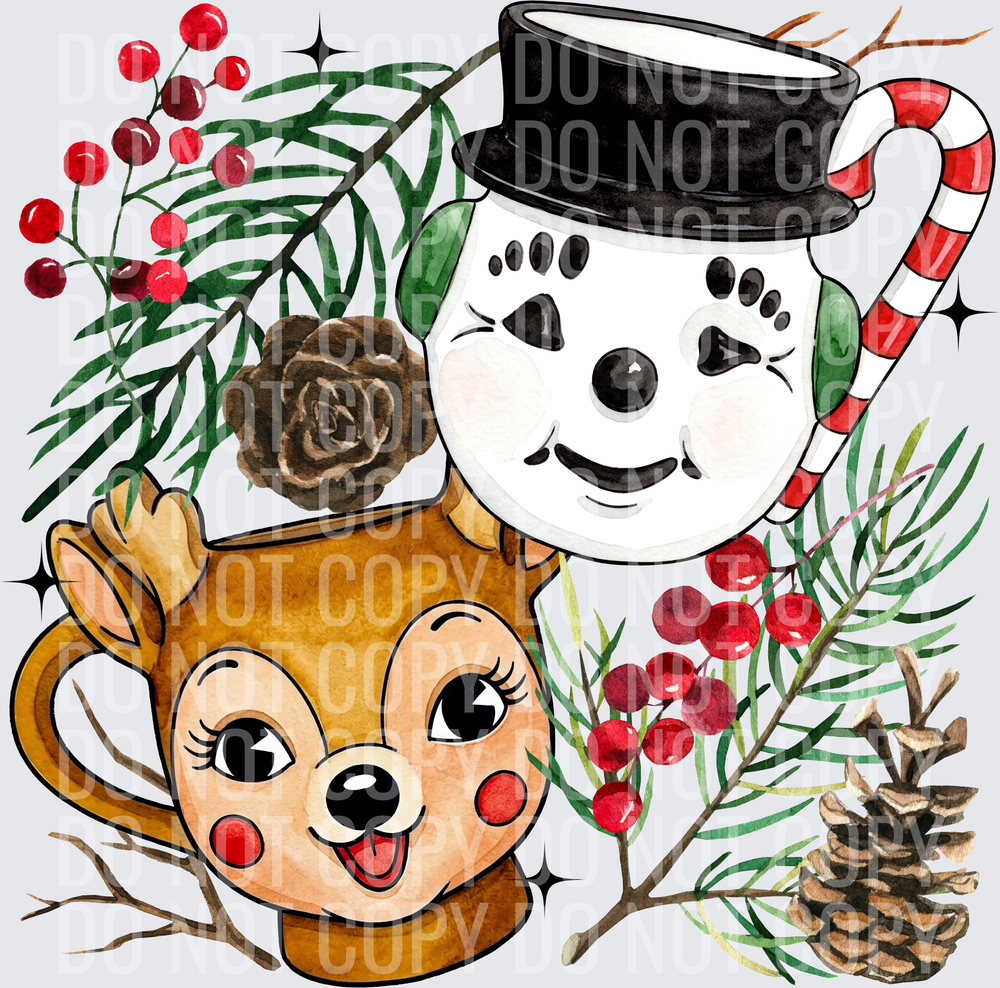 SCG.VintageChristmasMugs
