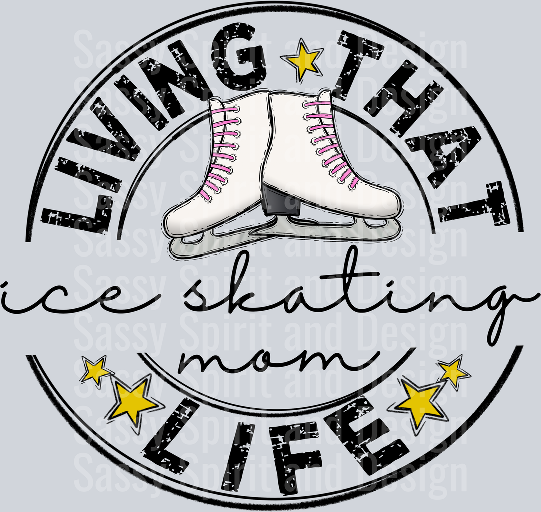 Living That ICE SKATING Mom Life