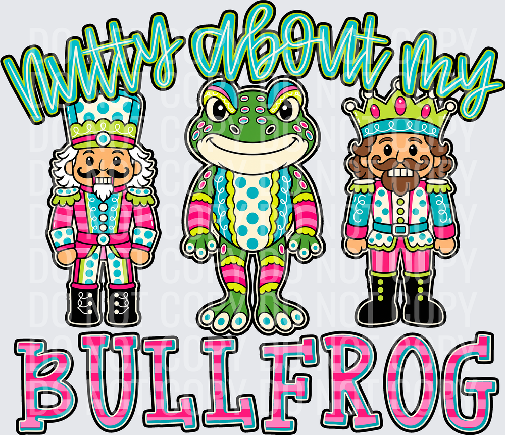 KayndiDesigns 10.26 Nutty About My Bullfrogs