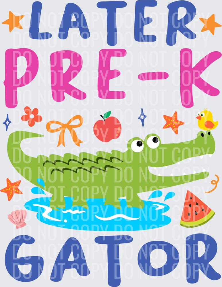 Later PreK Gator