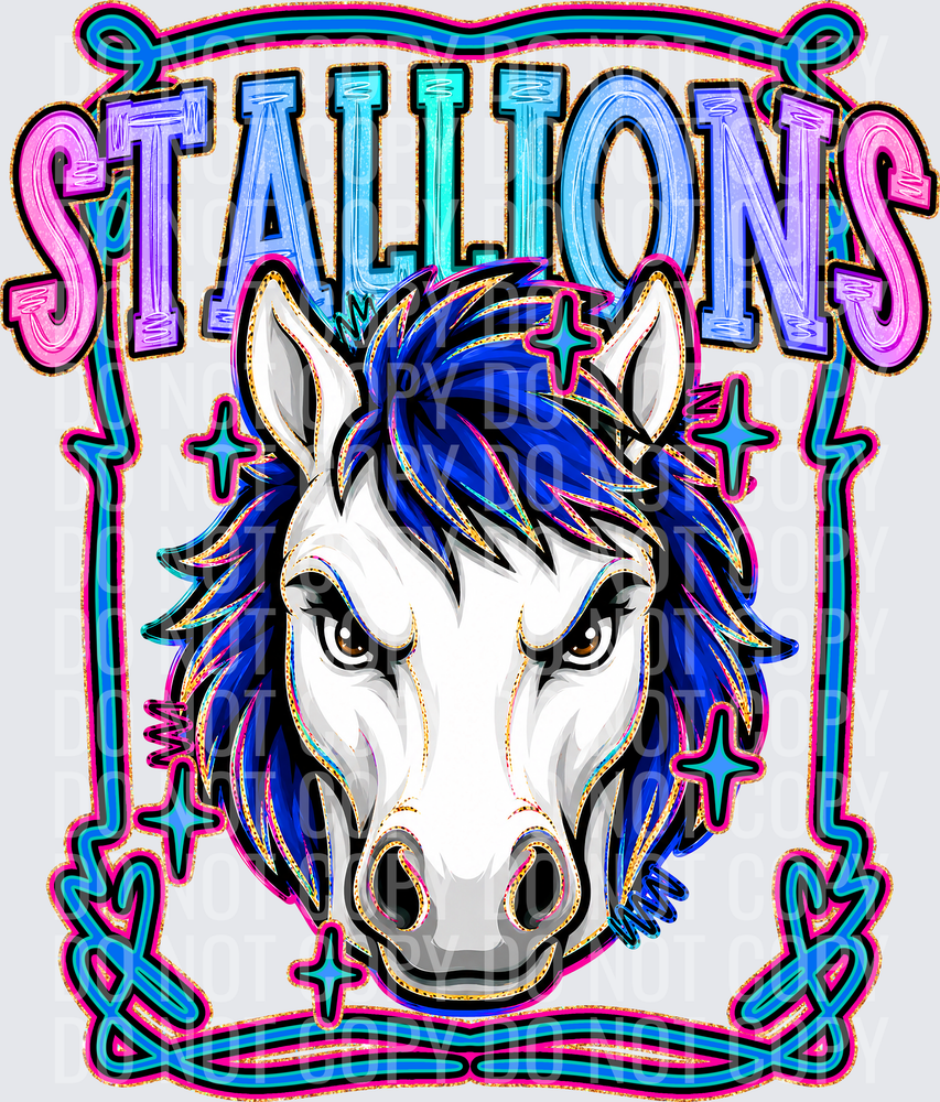 KayndiDesigns 08.26 Retro Pop Stallions