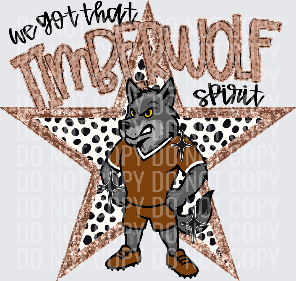 KayndiDesigns 09.26 We Got That Spirit Timberwolf Brown