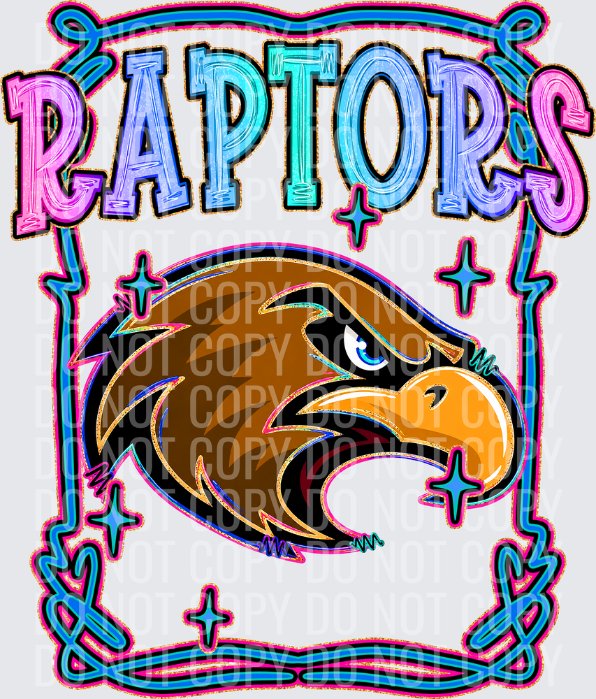 KayndiDesigns 08.26 Retro Pop Raptors