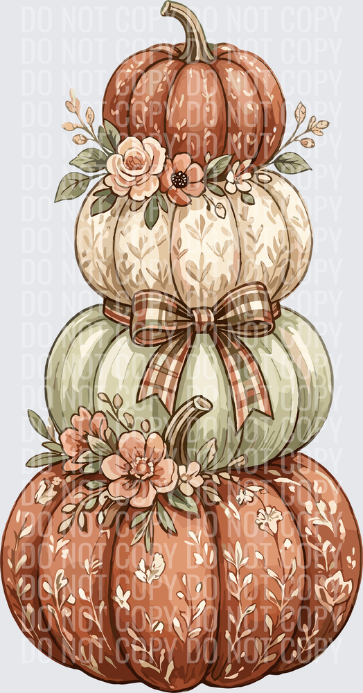 STACKED PUMPKINS