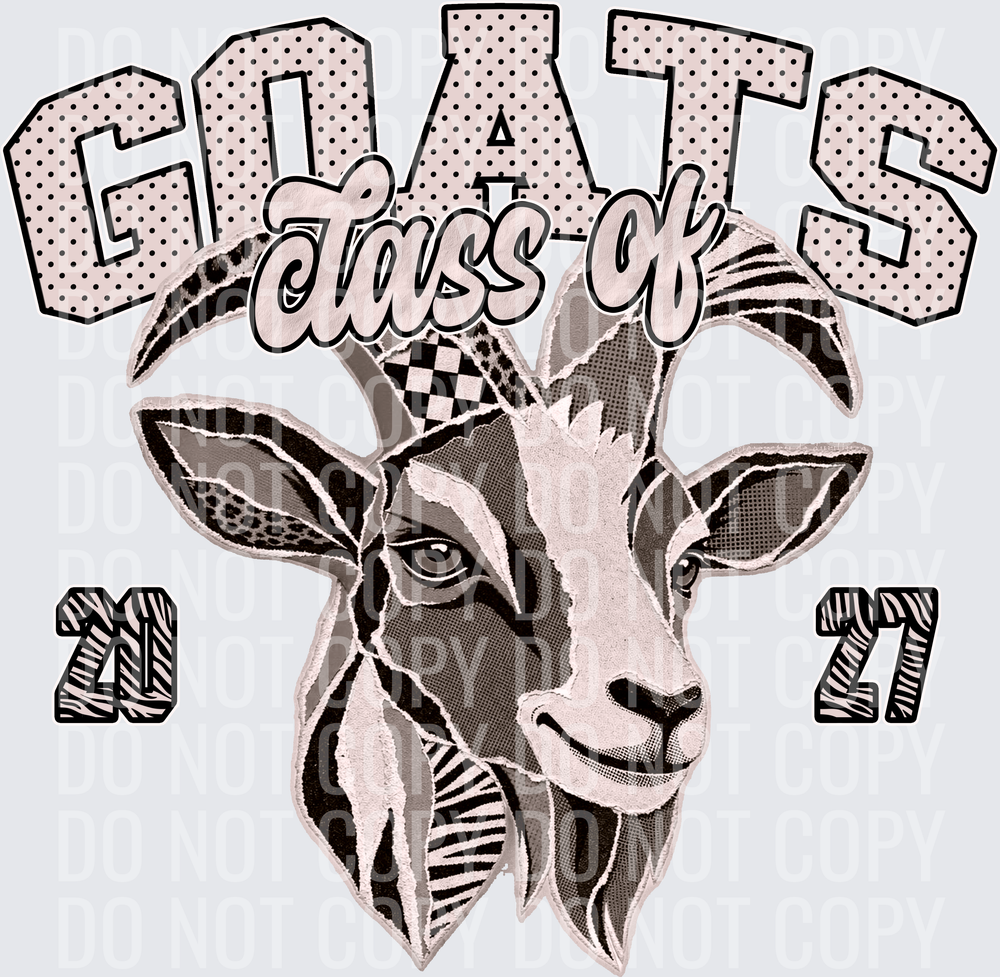 KayndiDesigns 10.26 Class of 2027 Neutral Goats