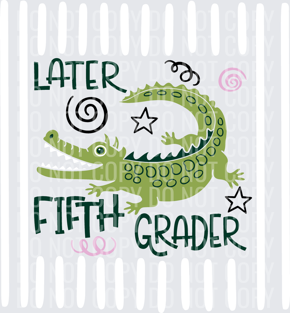 LATER FIFTH GRADER WHITE