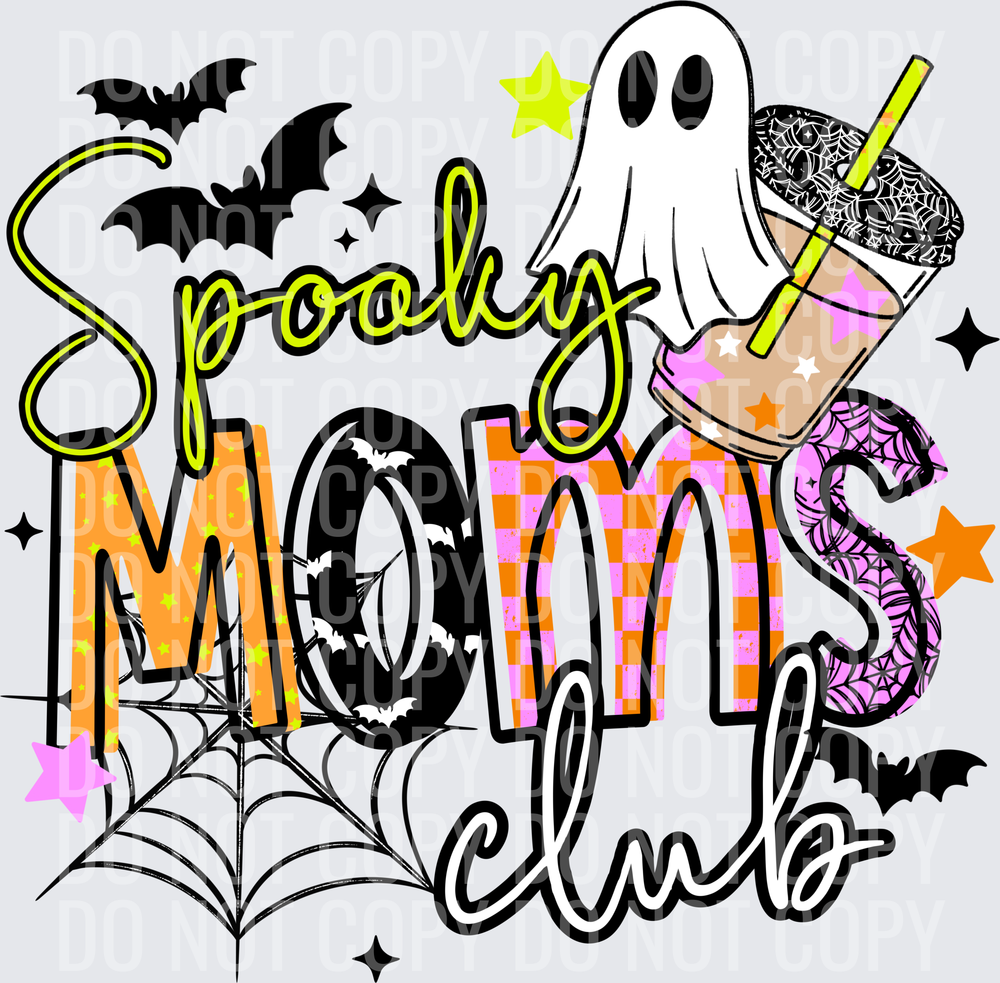 spooky moms club black