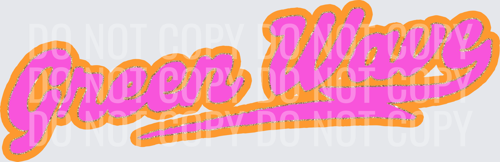 KayndiDesigns 08.26 Prism Script Green Wave