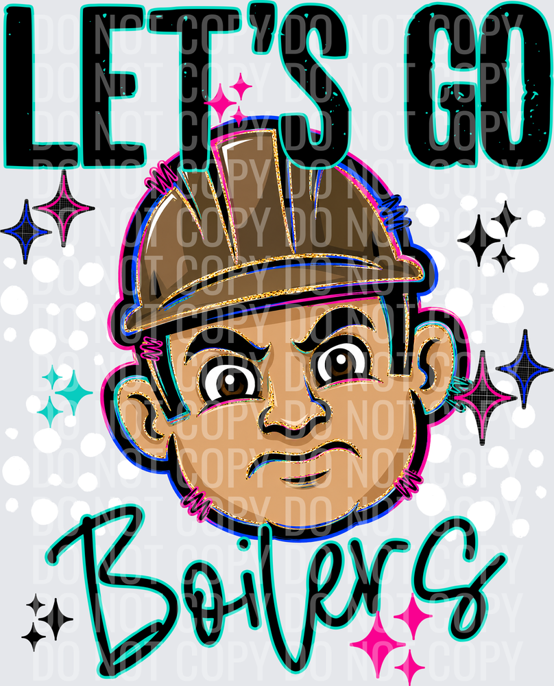LETS GO MASCOTS BOILERS