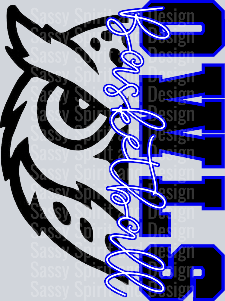 OWLS BASKETBALL SPLIT FACE