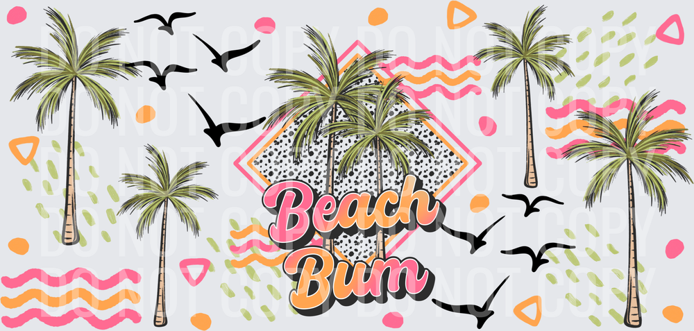 Beach bum 16oz wrap