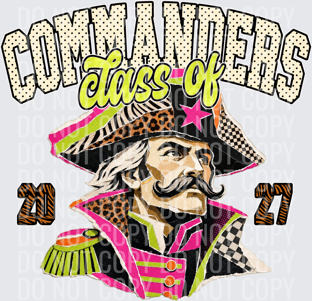 KayndiDesigns 10.26 Class of 2027 Bright Commanders 9