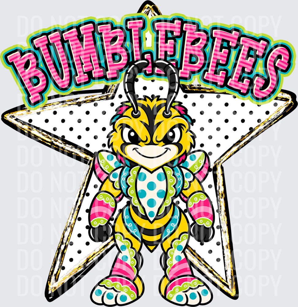 KayndiDesigns 10.26 Pattern Parade Star Bumblebees