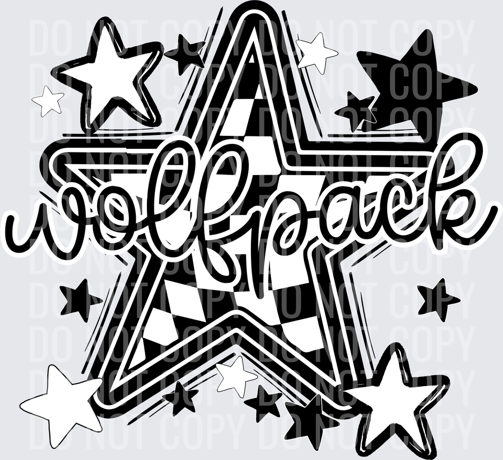 Wolfpack BW