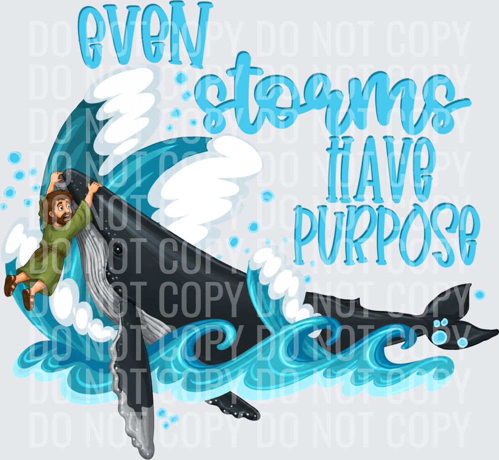 Even storms have purpose