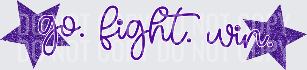 Go Fight Win Purple