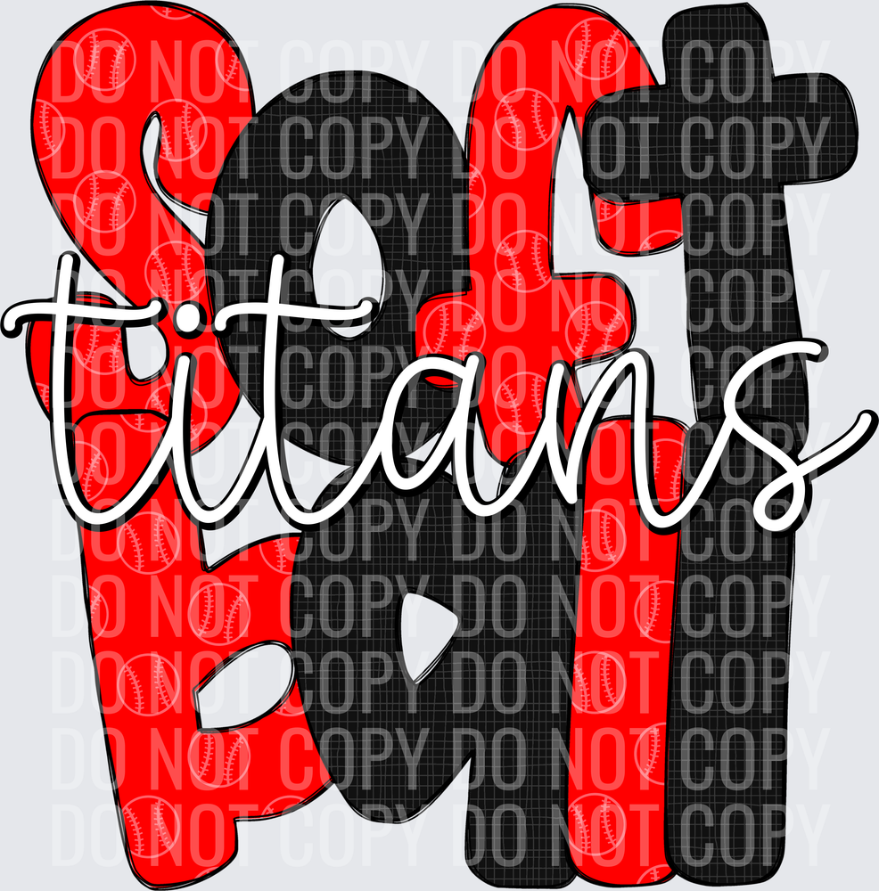 TitansRedBlack-Softball