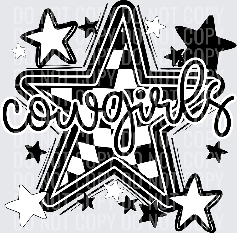 Cowgirls BW