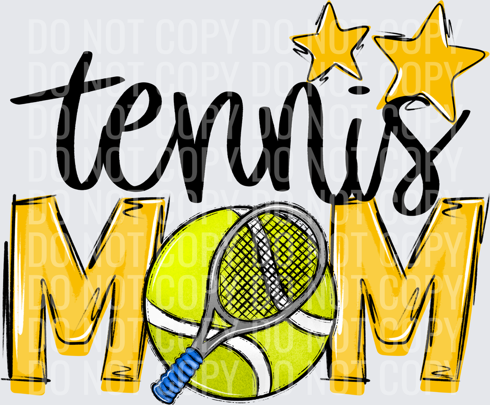 yellow tennis