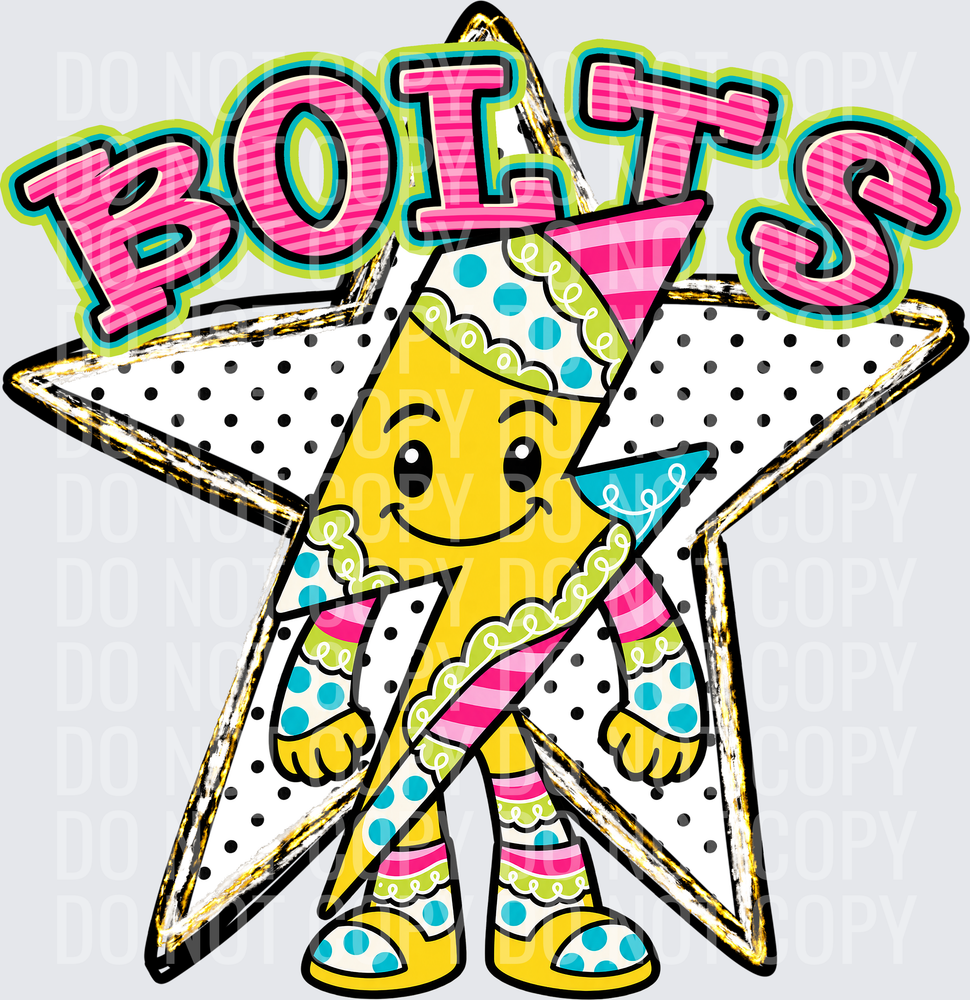KayndiDesigns 10.26 Pattern Parade Star Bolts