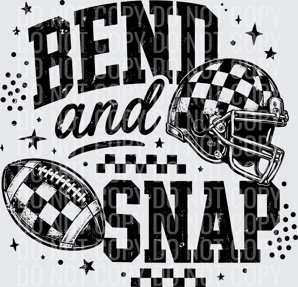 BEND AND SNAP DISTRESSED FOOTBALL