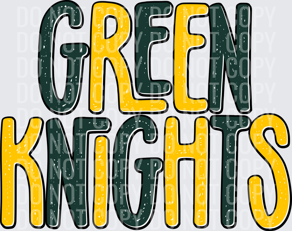 GreenKnightsPackersGreenYellowGold
